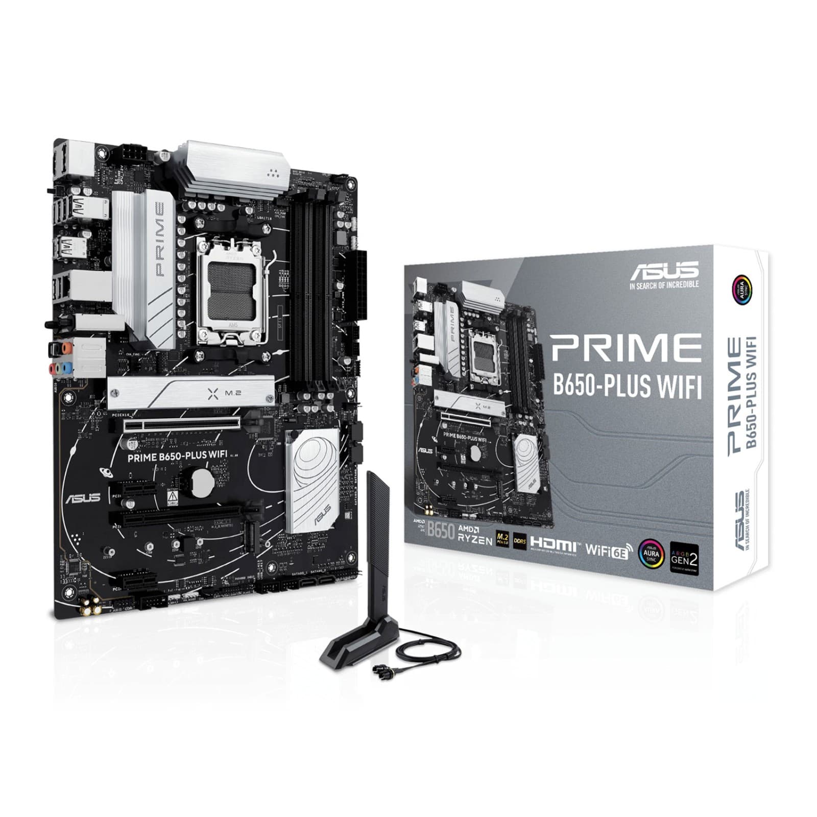 ASUS PRIME B650-PLUS WIFI AMD B650 Socket AM5 DDR5 ATX Motherboard