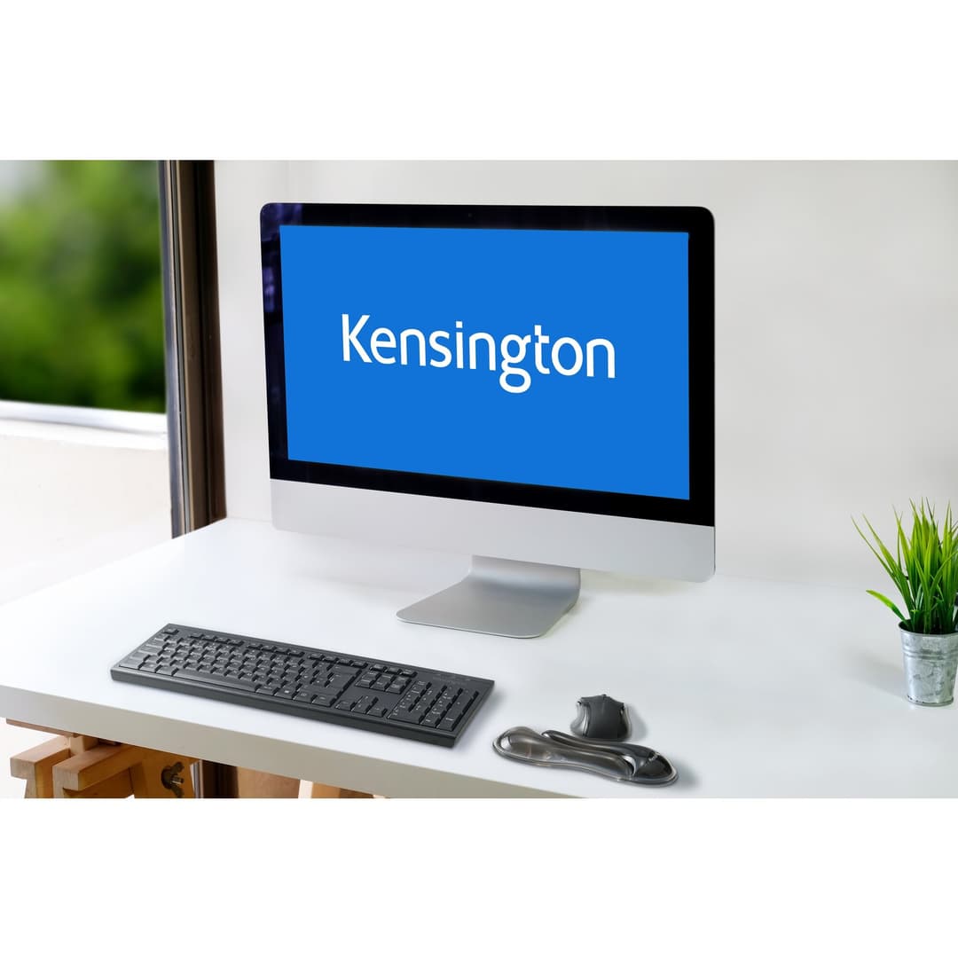 Kensington Slim Duo Gel Mouse/Trackball Wrist Rest Grey K62438WW - Image 2