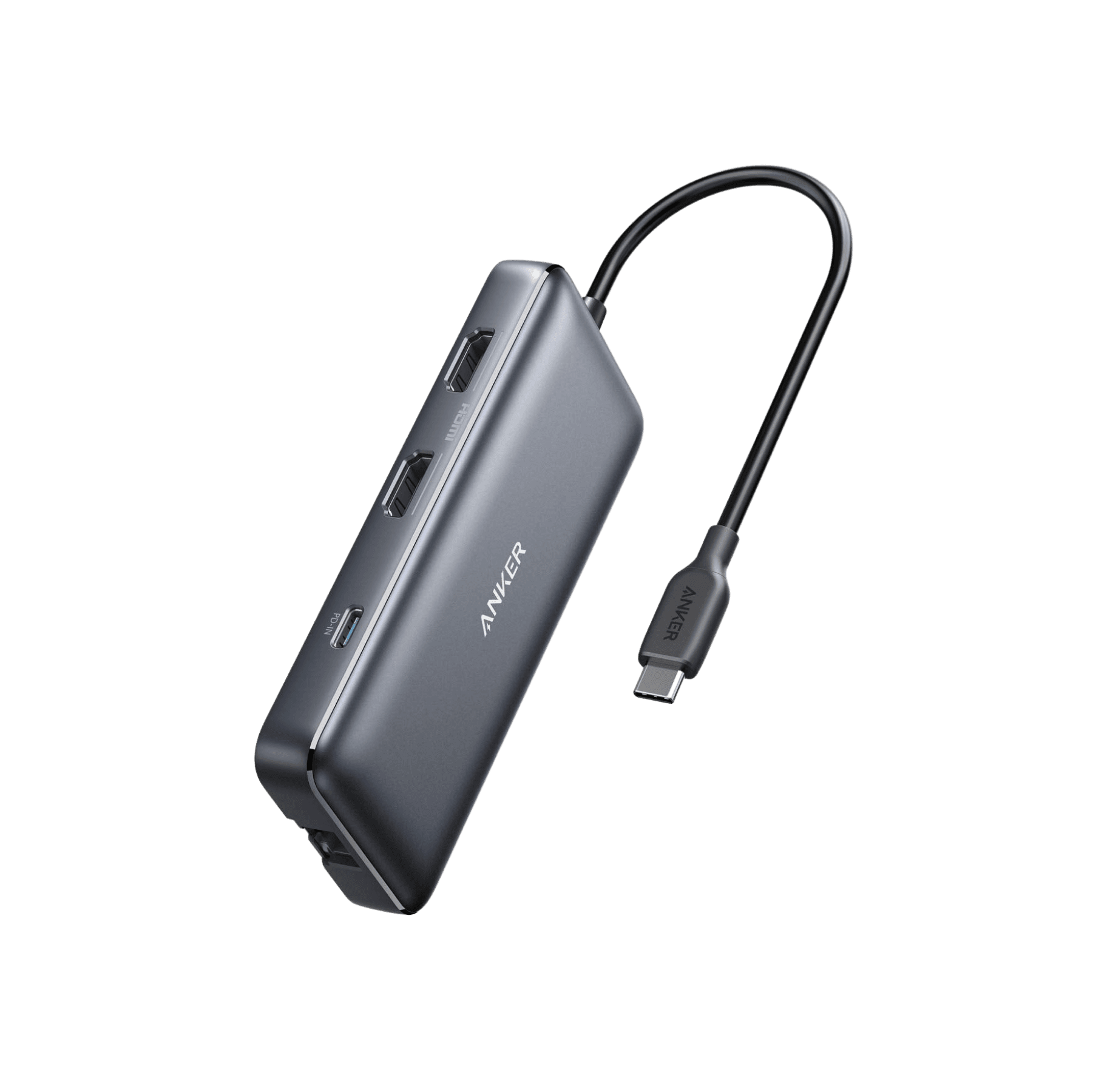 Anker PowerExpand 8-in-1 USB-C PD Media Hub (A83800A1) - Grey