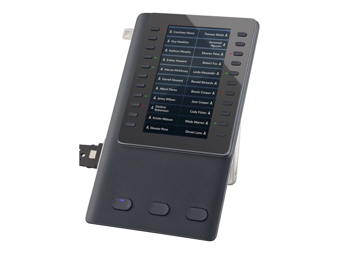 HP Poly Edge E Expansion Module - key expansion module for VoIP phone - 22 multifunctional line keys - Image 1