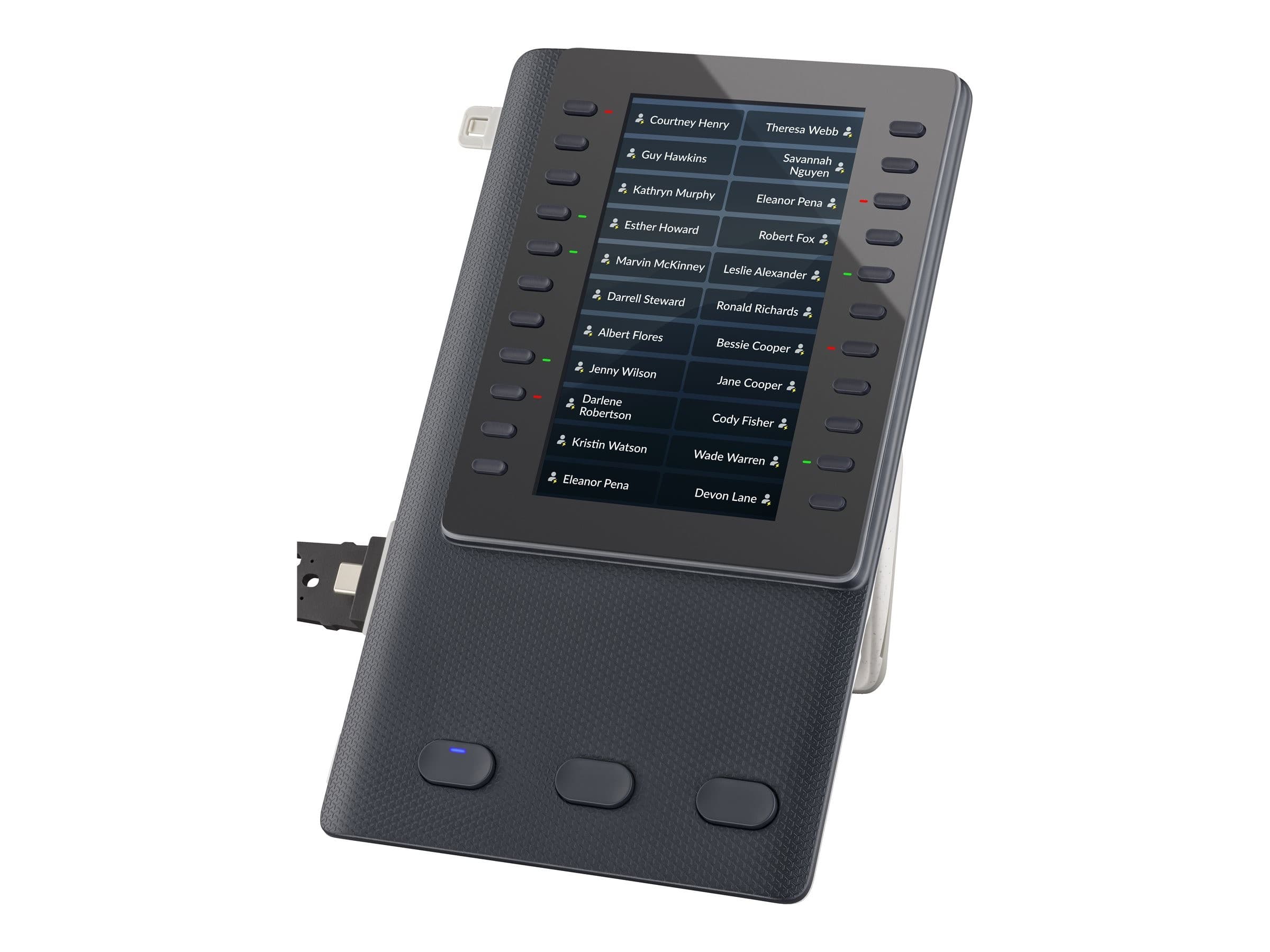 HP Poly Edge E Expansion Module - key expansion module for VoIP phone - 22 multifunctional line keys