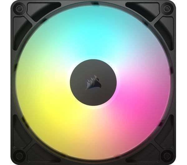 CORSAIR RS140 ARGB PWM 140 mm Case Fan - Black, Dual Pack - Image 2