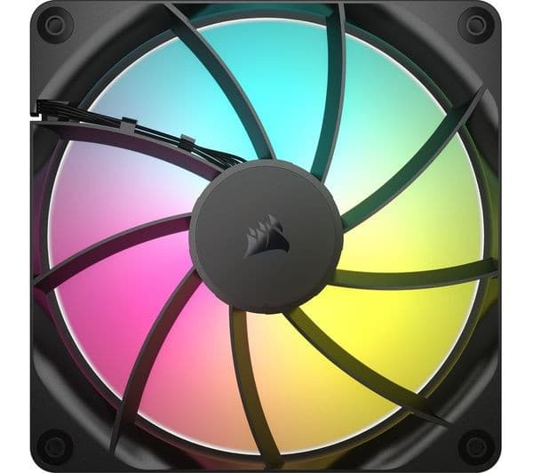 CORSAIR RS140 ARGB PWM 140 mm Case Fan - Black, Dual Pack - Image 4