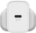 OtterBox 20W USB-C PD Fast Wall Charger, UK Plug, For Smartphone & Tablet, Drop Tested, Ultra Durable - White thumbnail 1