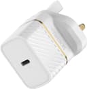OtterBox 20W USB-C PD Fast Wall Charger, UK Plug, For Smartphone & Tablet, Drop Tested, Ultra Durable - White thumbnail 4