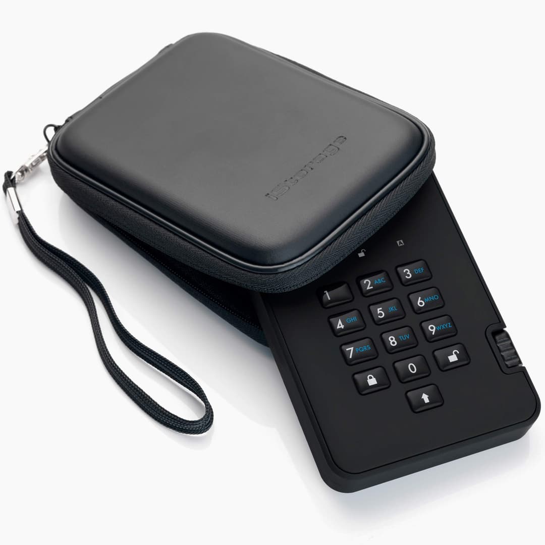 iStorage diskAshur2 SSD 2TB Black - Secure Portable Solid State Drive - Image 3