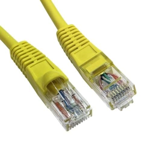 Cables Direct 3m CAT6 Patch Cable (Yellow) - Image 2
