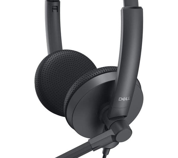 DELL WH1022 Stereo Headset - Black - Image 2