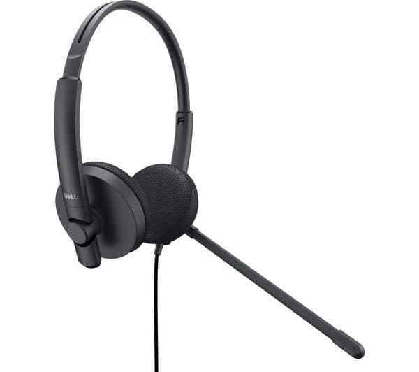 DELL WH1022 Stereo Headset - Black - Image 3
