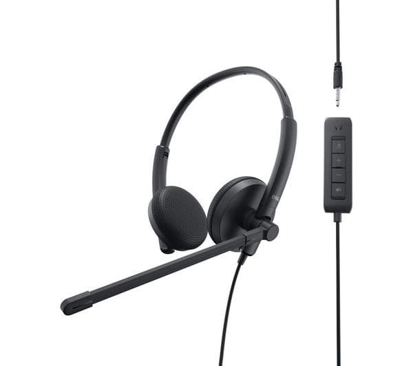 DELL WH1022 Stereo Headset - Black - Image 4