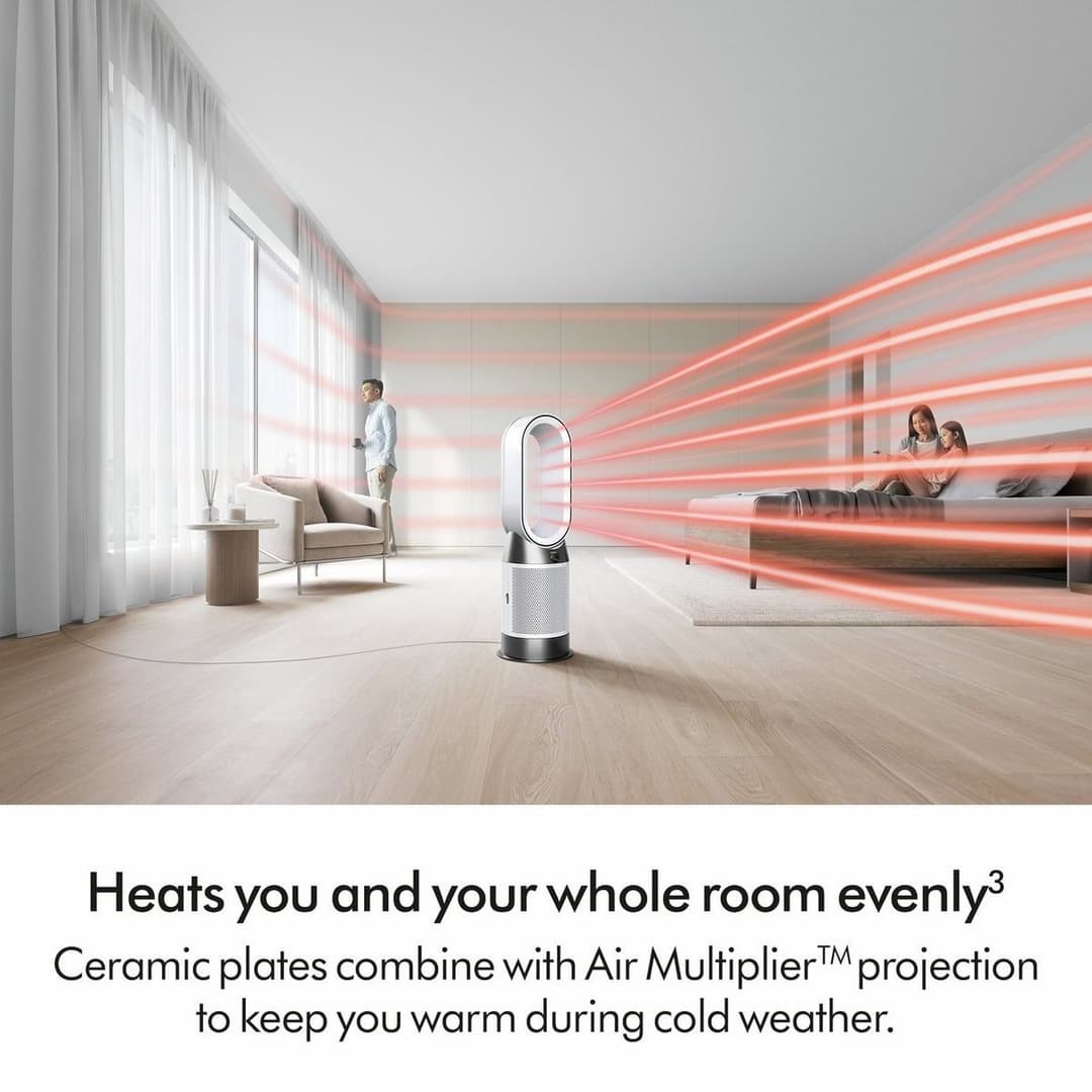 Dyson Purifier Hot Plus Cool HP1 Purifying Fan Heater -White - Image 3