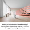 Dyson Purifier Hot Plus Cool HP1 Purifying Fan Heater -White thumbnail 3
