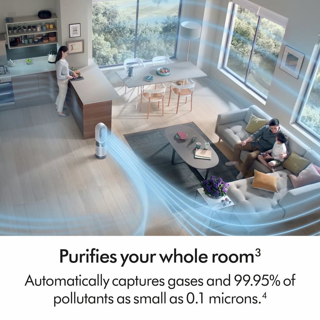 Dyson Purifier Hot Plus Cool HP1 Purifying Fan Heater -White - Image 8