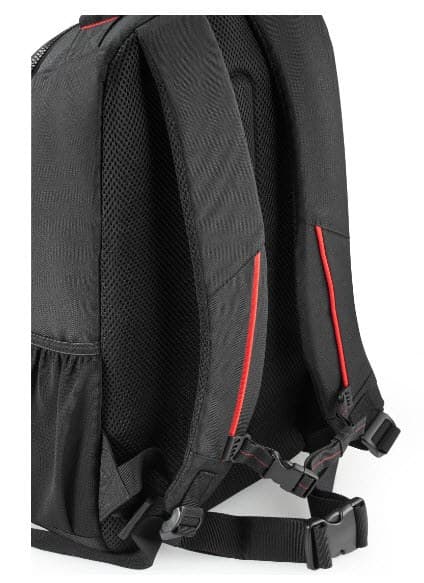 Hama Ohio Backpack Black, Red - Image 4