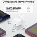Belkin 25W USB-C Wall Charger & 1m USB-C Cable - Twin Pack thumbnail 3