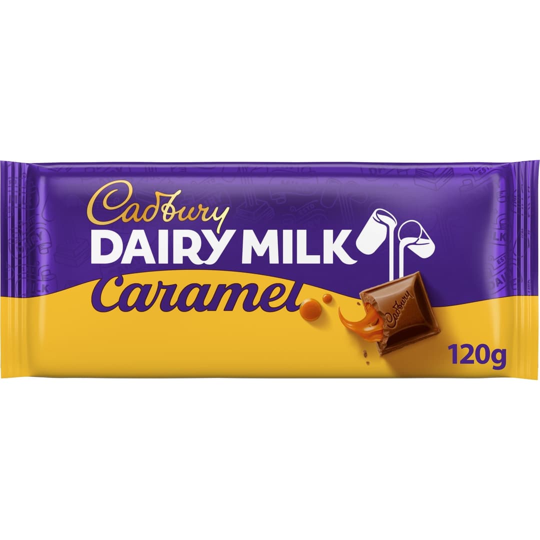 CADBURY DAIRY MILK CHOCOLATE BAR CARAMEL - Image 1