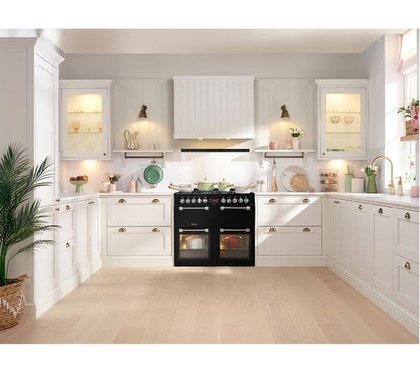 LEISURE Chefmaster CC100F521K 100 cm Dual Fuel Range Cooker - Black - Image 9