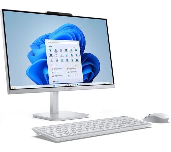 LENOVO A100 23.8" All-in-One PC - Intel® N100, 512 GB SSD, Grey - Image 2