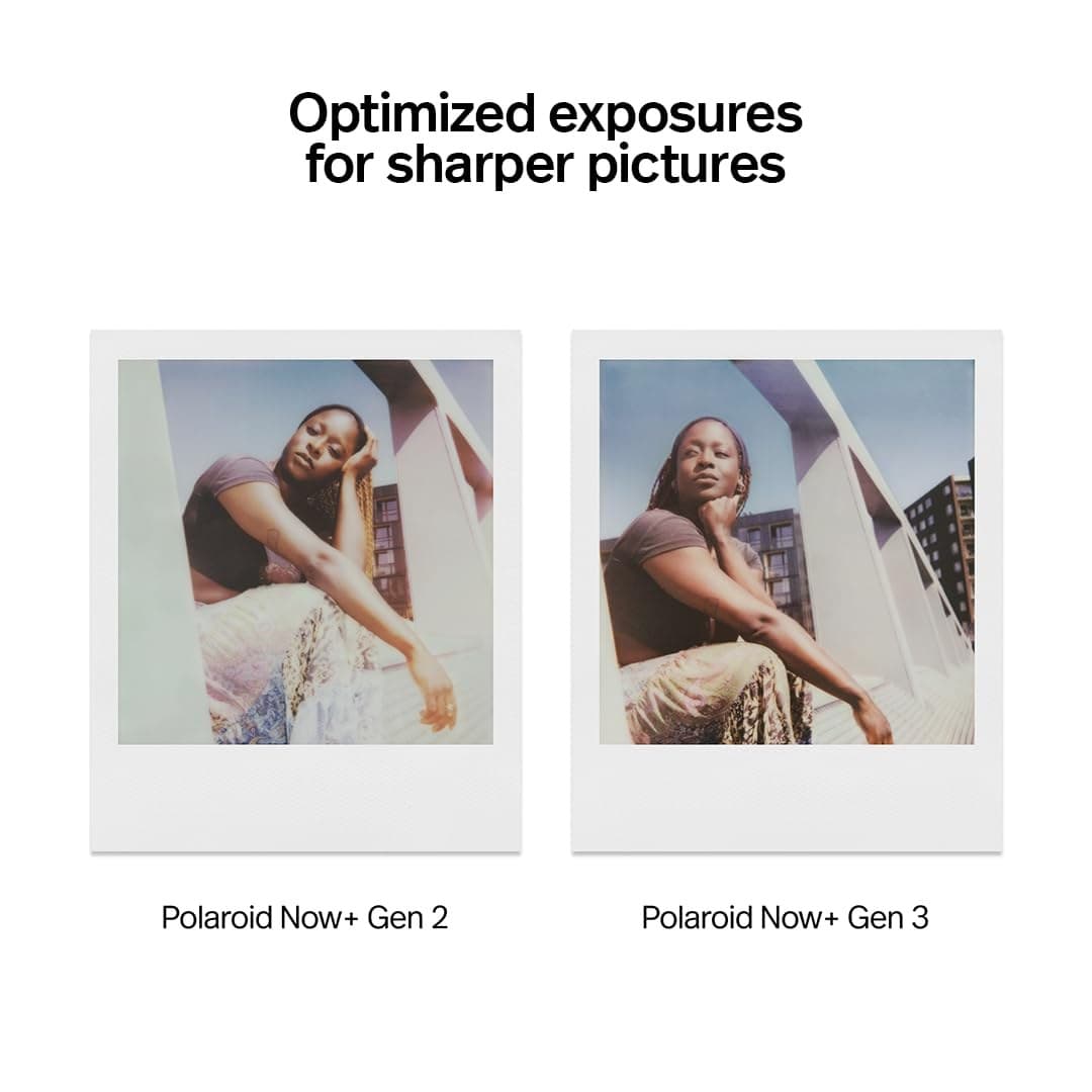 Polaroid Now+ Generation 3 Instant Camera - Black - Image 5