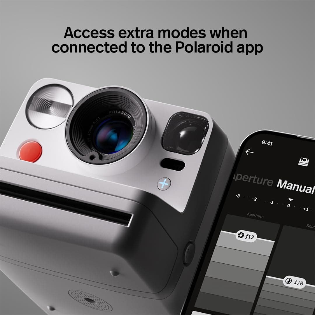 Polaroid Now+ Generation 3 Instant Camera - Black - Image 7