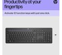 HP 230 Wireless Keyboard - Black thumbnail 6