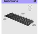 HP 230 Wireless Keyboard - Black thumbnail 7
