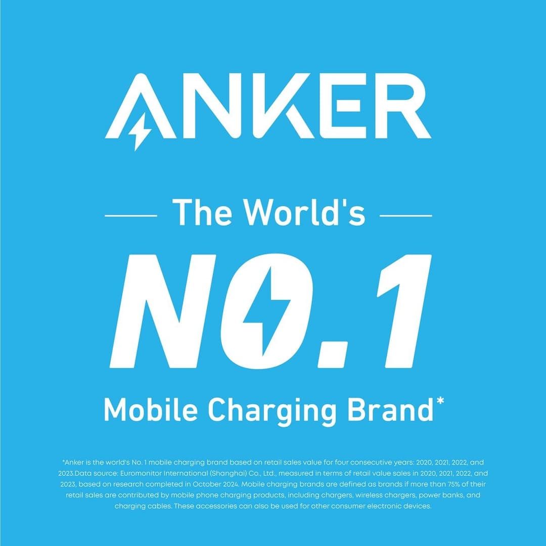 Anker 140W 4-Port USB-C & USB-A GaN Wall Charger - Image 2