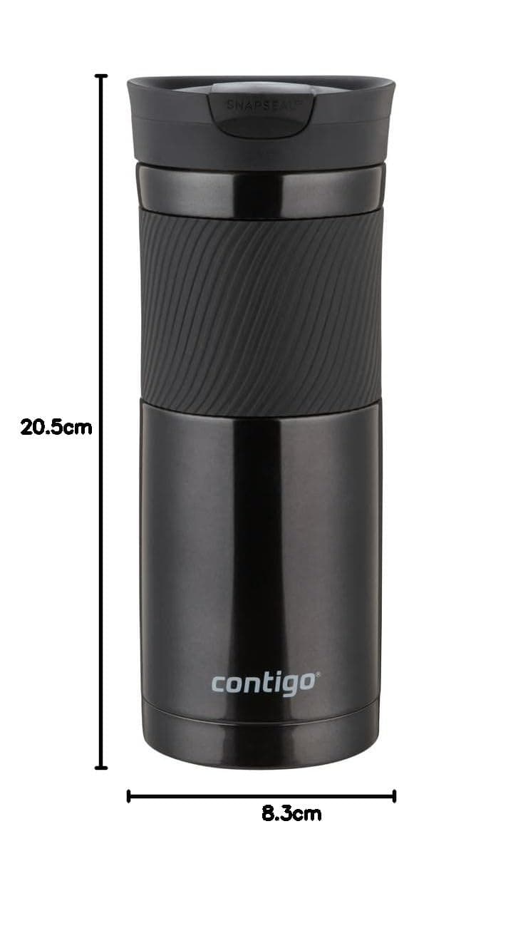 Contigo Travel Mug Byron 2095634 Insulated Travel Mug - Black - Image 8