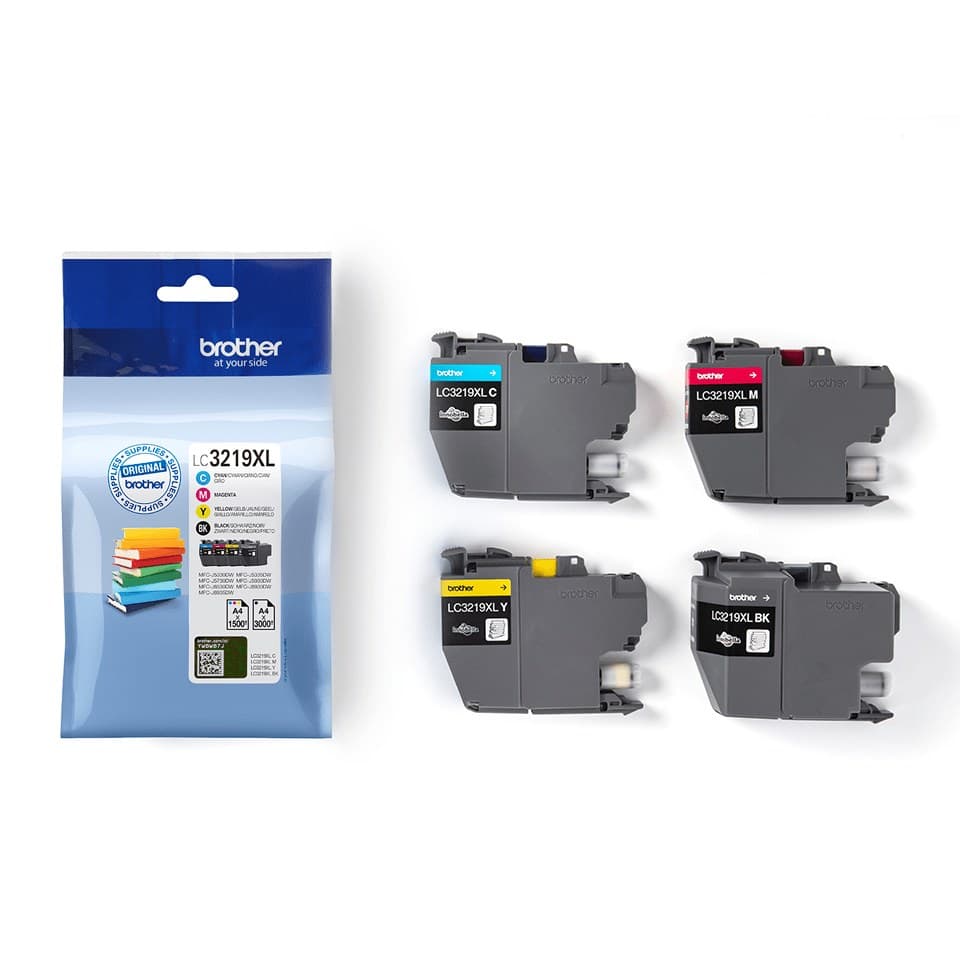 Brother LC3219XLVAL toner cartridge 4 pc(s) Original Black, Cyan, Magenta, Yellow - Image 3