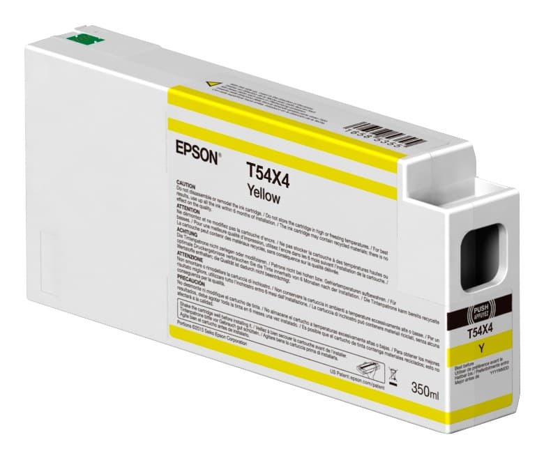 Epson T54X400 UltraChrome HDX/HD Ink Cartridge 350ml - Yellow - Image 1