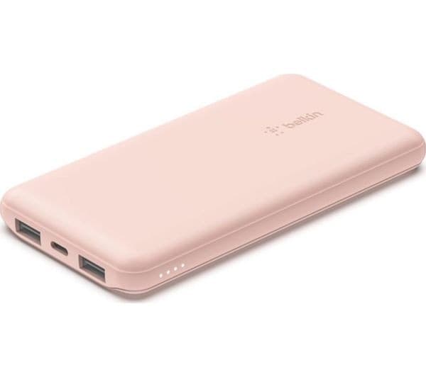 Belkin 10000 mAh Power Bank Rose Gold - Image 4