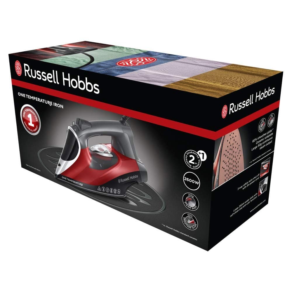 Russell Hobbs 25090-56 Steam Generator Iron - Red - Image 2