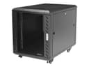 StarTech 12U AV Rack Cabinet Black thumbnail 1