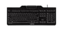 CHERRY KC 1000 SC Corded Smartcard Keyboard, Black, USB (QWERTY - UK) thumbnail 1