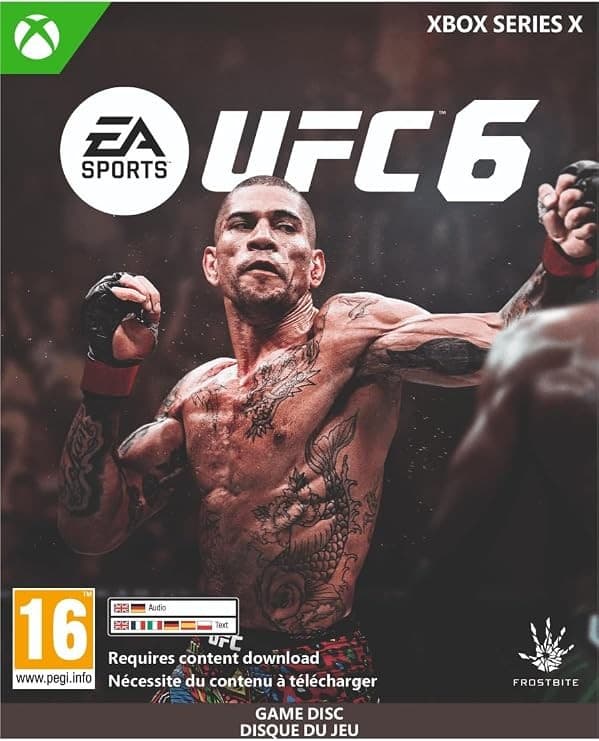 EA Sports UFC 6 Standard Edition Xbox Series X Video Game Disc - English
