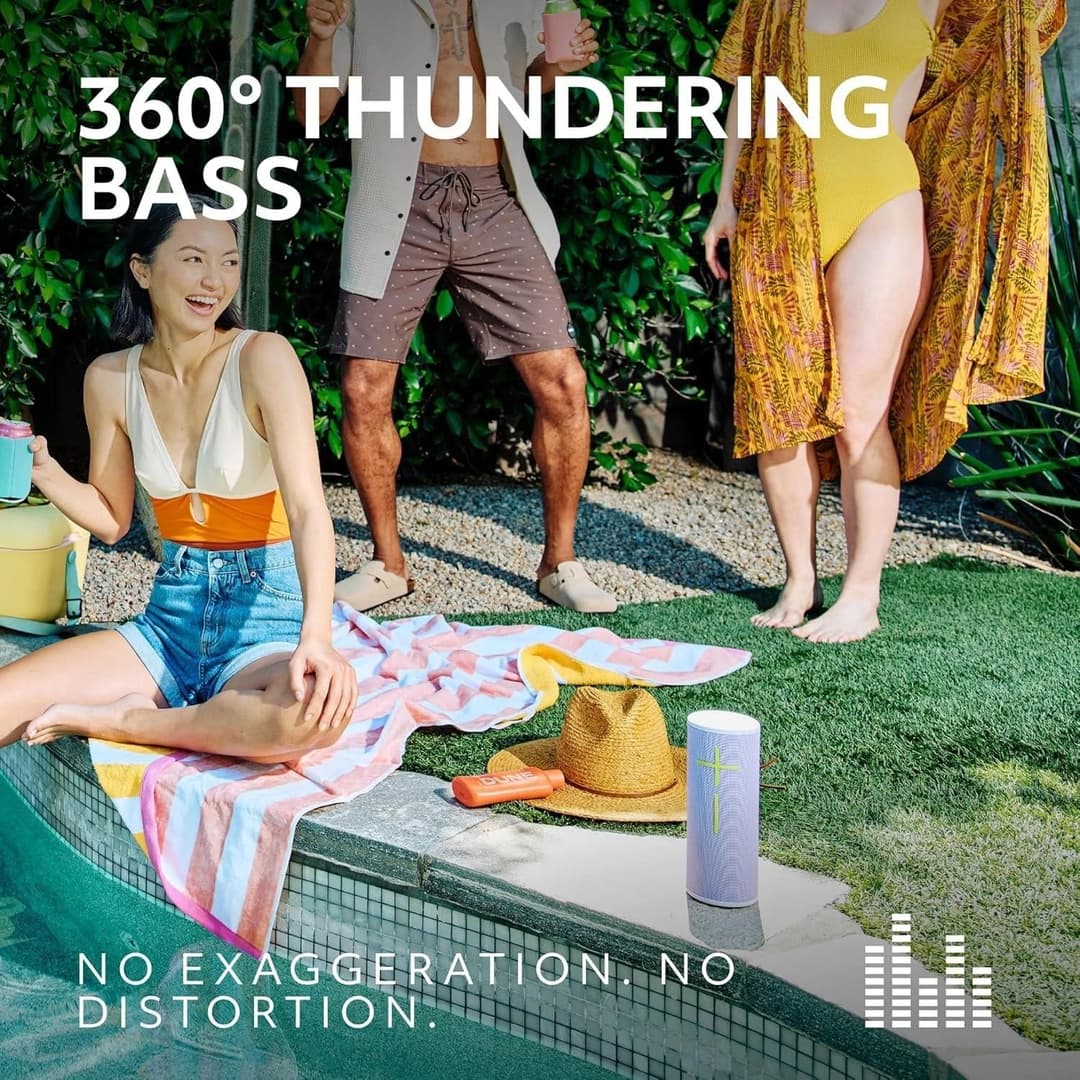 Ultimate Ears MEGABOOM 4 Portable Waterproof Bluetooth Speaker Purple - Image 2