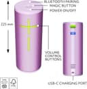 Ultimate Ears MEGABOOM 4 Portable Waterproof Bluetooth Speaker Purple thumbnail 4