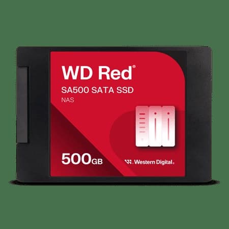 Western Digital Red SA500 NAS SATA III 2.5-inch SSD 500GB