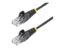 StarTech Slim LSZH CAT6 Snagless Patch Cable 2m - Black (N6PAT200CMBKS) thumbnail 3