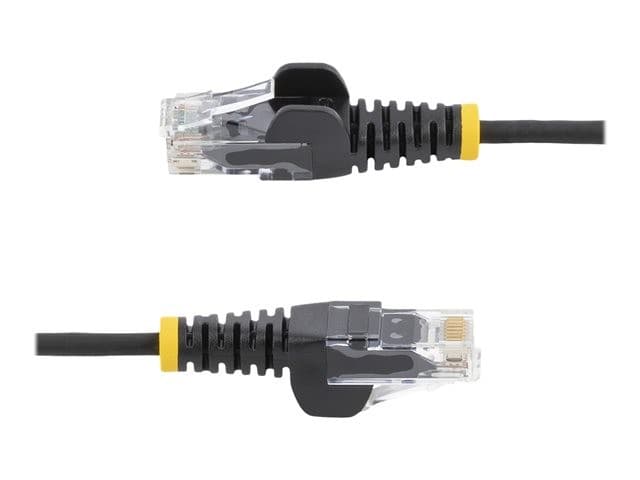 StarTech Slim LSZH CAT6 Snagless Patch Cable 2m - Black (N6PAT200CMBKS) - Image 4