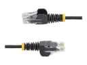 StarTech Slim LSZH CAT6 Snagless Patch Cable 2m - Black (N6PAT200CMBKS) thumbnail 4