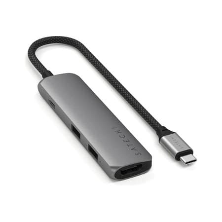 Satechi 4-in-1 - Docking station - USB-C / USB 3.2 Gen 2 x 2 - HDMI