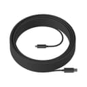 Logitech 939-001802 Strong USB Cable 25m - Black thumbnail 3