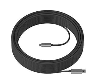 Logitech 939-001802 Strong USB Cable 25m - Black - Image 4