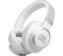 JBL Live 770NC Wireless Over-Ear Noise Cancelling Headphones - White thumbnail 1