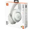JBL Live 770NC Wireless Over-Ear Noise Cancelling Headphones - White thumbnail 3