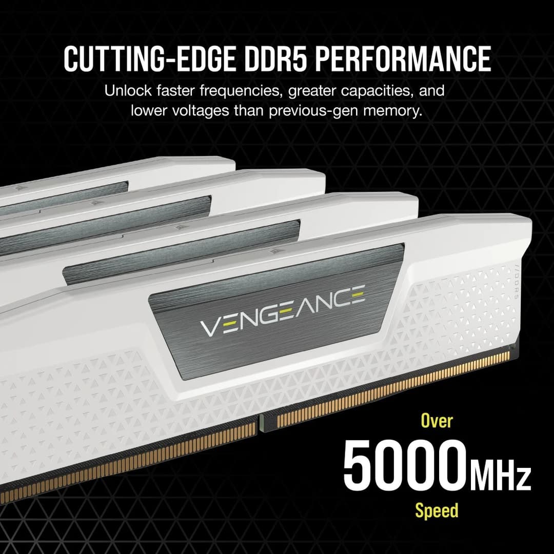Corsair Vengeance RGB CMK48GX5M2B6000C30W memory module 48 GB 2 x 24 GB DDR5 4800 MHz - Image 3