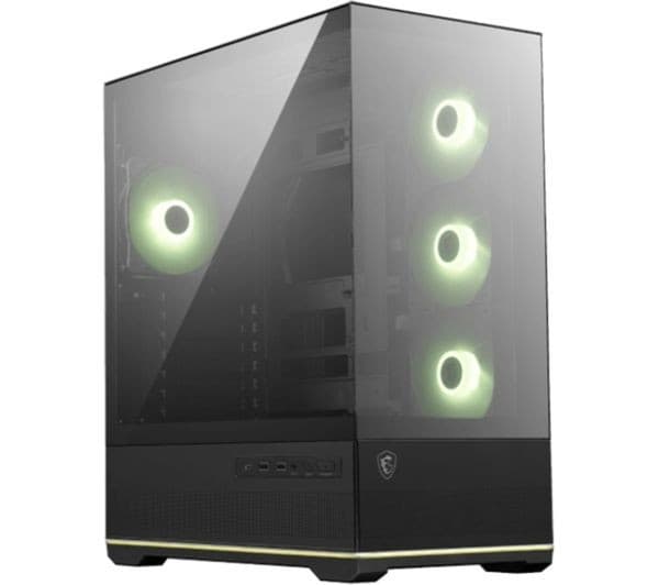 MSI MAG PANO 110R PZ ATX Mid-Tower PC Case - Black - Image 1