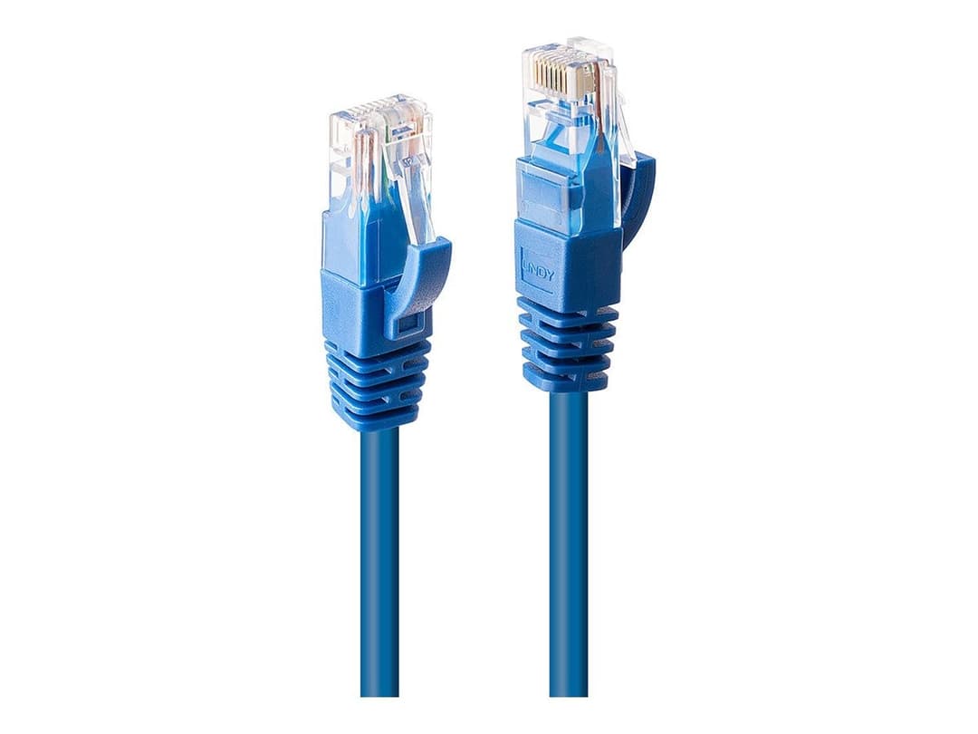 Lindy Patch Cable CAT 6 0.3m Blue - Image 1