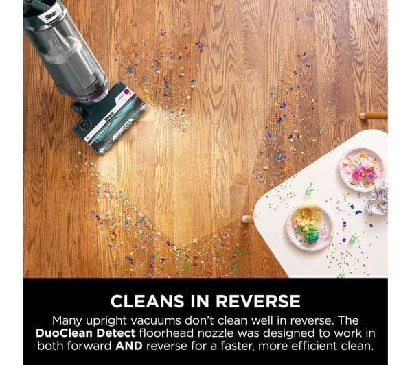 Shark PowerDetect AZ3900UKT Upright Vacuum Cleaner Dark Teal - Image 3